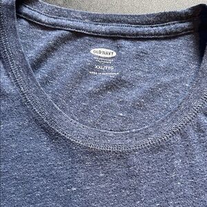 Old Navy Heathered Navy Tee XXL